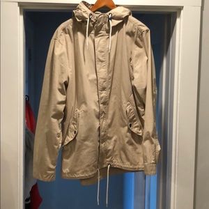 Khaki men’s light weight jacket